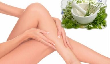 The treatment of the varicose veins of low extremities with folk treatment